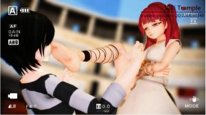 MMD女格斗家暴踹挑战的男选手 动漫