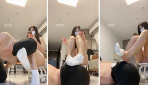 【甜一】运动后原味白袜玩贱奴-97LZTD-450475