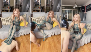 【白婉苏】绿色网袜的诱惑-97LZTD-450570