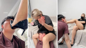 【夏媛】强制连环抽耳光-97LZTD-450573
