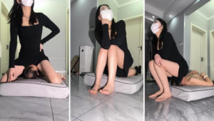 【温妤】玉足舔-强制坐脸窒息-97LZTD-450763